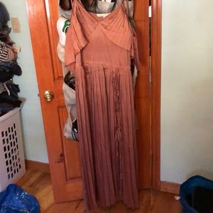 Beautiful long off the shoulder dress